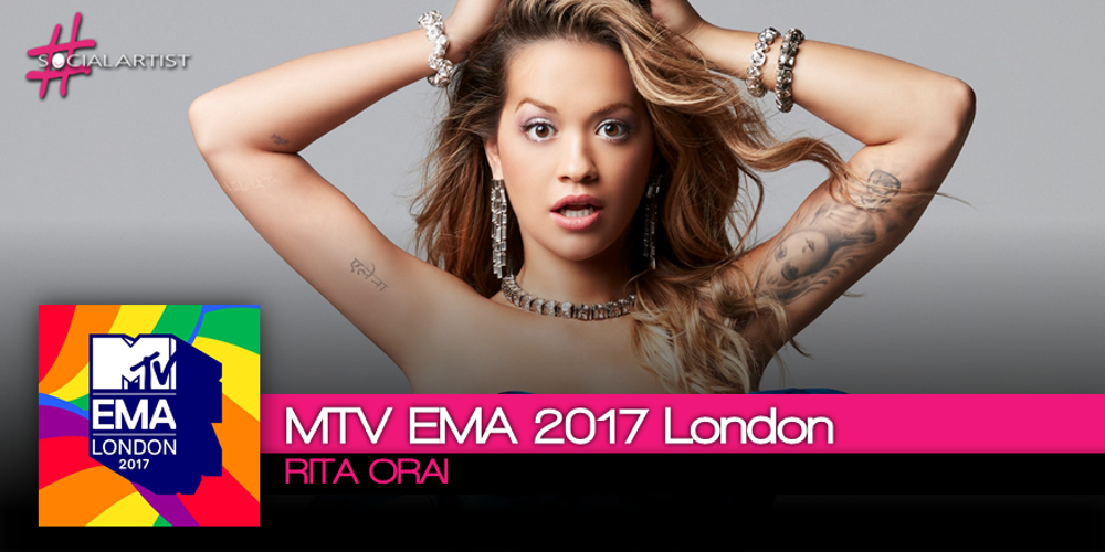 Sarà Rita Ora a presentare gli MTV EMA 2017 London