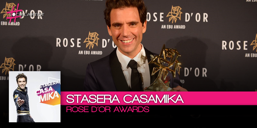 Mika si aggiudica il premio Rose D’Or Awards