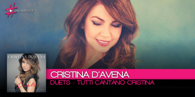 Cristina D’Avena duetta con 16 Big della musica italiana in Duets