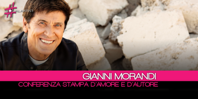Conferenza Stampa e Racconto di D’Amore D’Autore, il 40esimo album di Gianni Morandi