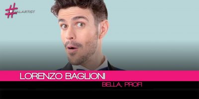 Lorenzo Baglioni, il 16 febbraio in uscita il suo album Bella, Prof!