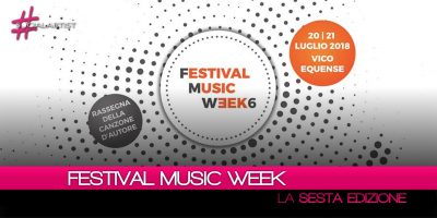 Il Festival Music Week torna per la sesta edizione