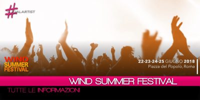 Wind Summer Festival, al via dal 22 giugno l’appuntamento musicale dell’estate di Canale 5