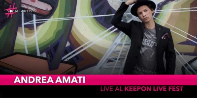 Andrea Amati, ospite il 13 settembre del Keepon Live Fest