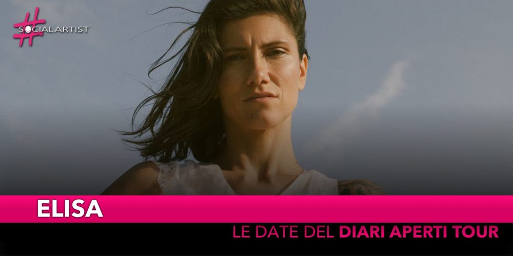 Elisa, da marzo partirà il “Diari Aperti Tour” (DATE)
