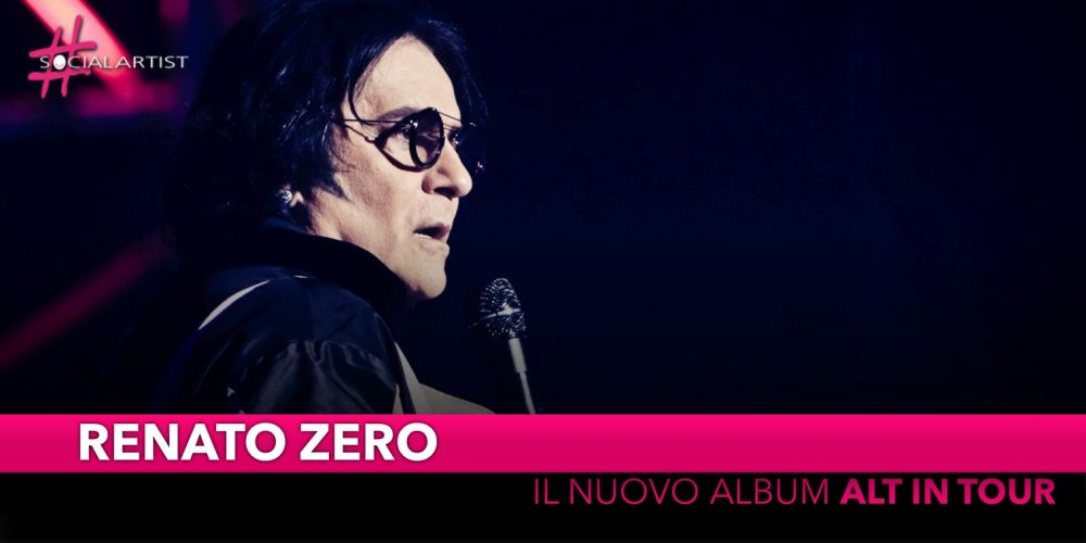 Renato Zero, annunciato a sorpresa “Alt in Tour”