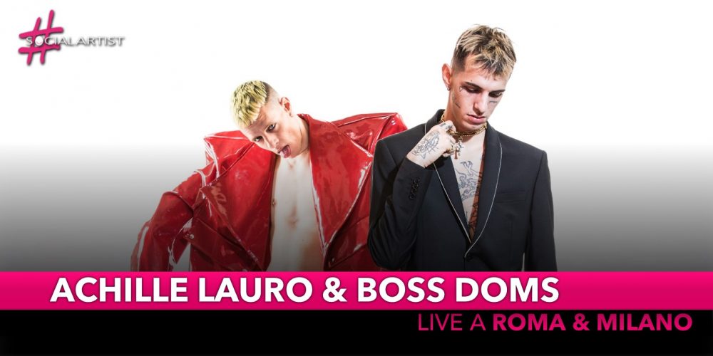 Achille Lauro e Boss Doms, annunciano un concept show live “La Morte Del Cigno”