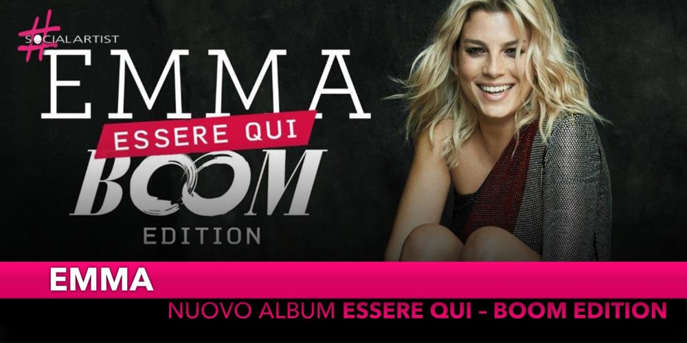 Emma, dal 16 novembre arriva “Essere Qui – Boom Edition”