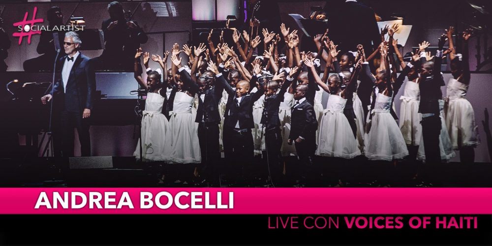 Andrea Bocelli, live il 12 e 13 dicembre al Madison Square Garden con “Voices of Haiti”