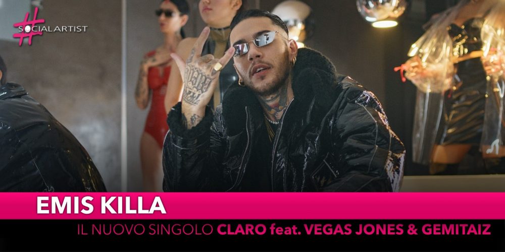 Emis Killa, online il videoclip del nuovo singolo “Claro” feat. Vegas Jones e Gemitaiz