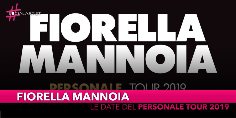 Fiorella Mannoia, le date del “Personale Tour 2019” (DATE)