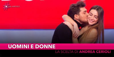Uomini e Donne, la scelta di Andrea Cerioli è Arianna!