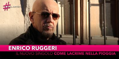 Enrico Ruggeri, dal 1 marzo il nuovo singolo “Come lacrime nella pioggia”