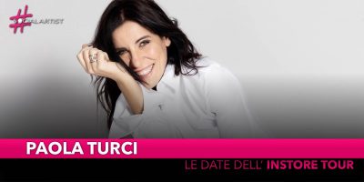 Paola Turci, le date del “Viva da Morire – Instore Tour” (Date)