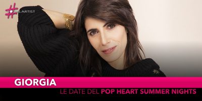 Giorgia, annunciate le date del “Pop Heart summer nights”