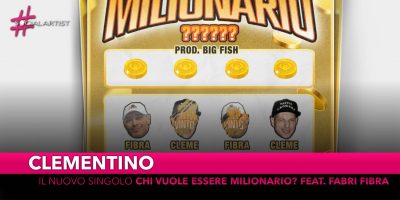 Clementino, dal 19 aprile il nuovo singolo “Chi vuole essere milionario?” feat. Fabri Fibra