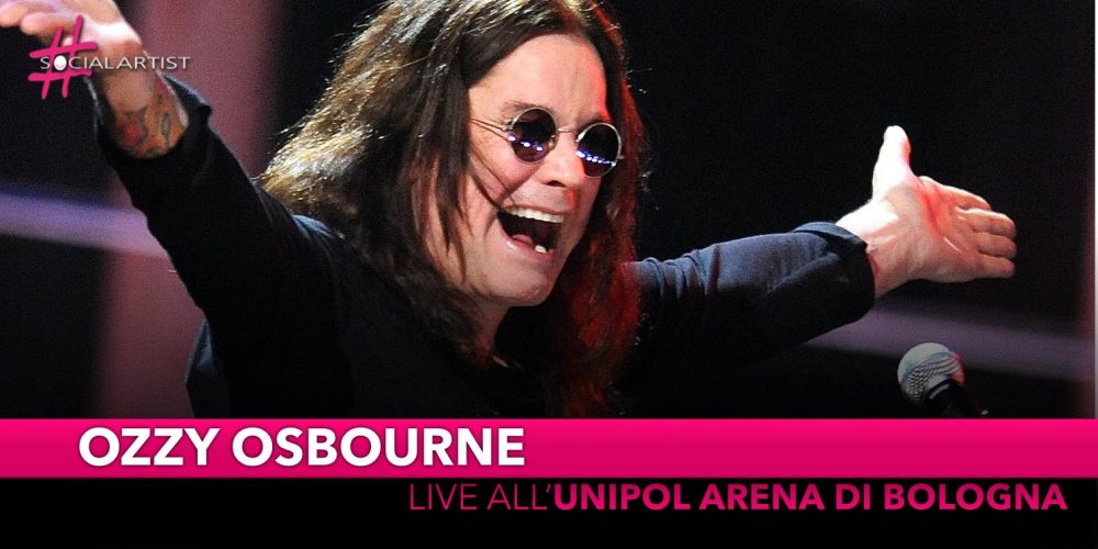 Ozzy Osbourne, all’Unipol Arena di Bologna il prossimo 10 marzo