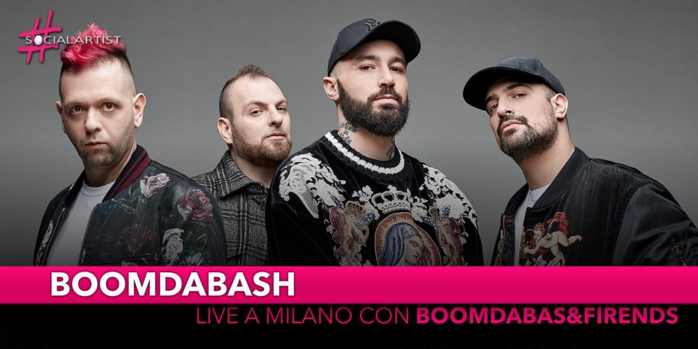 Boomdabash, il 9 maggio live all’Alcatraz di Milano “Boomdabash&Friends”