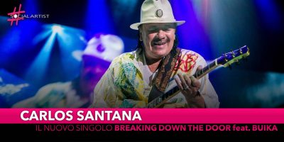 Carlos Santana, dal 3 maggio il nuovo singolo “Breaking Down The Door” feat. Buika