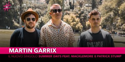 Martin Garrix, da venerdì 10 maggio in radio “Summer Days” feat. Macklemore e Patrick Stump