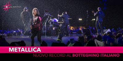Metallica, nuovo record al botteghino italiano!