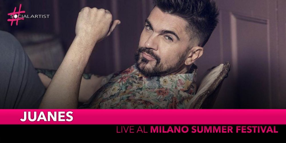 Juanes, live al Milano Summer Festival