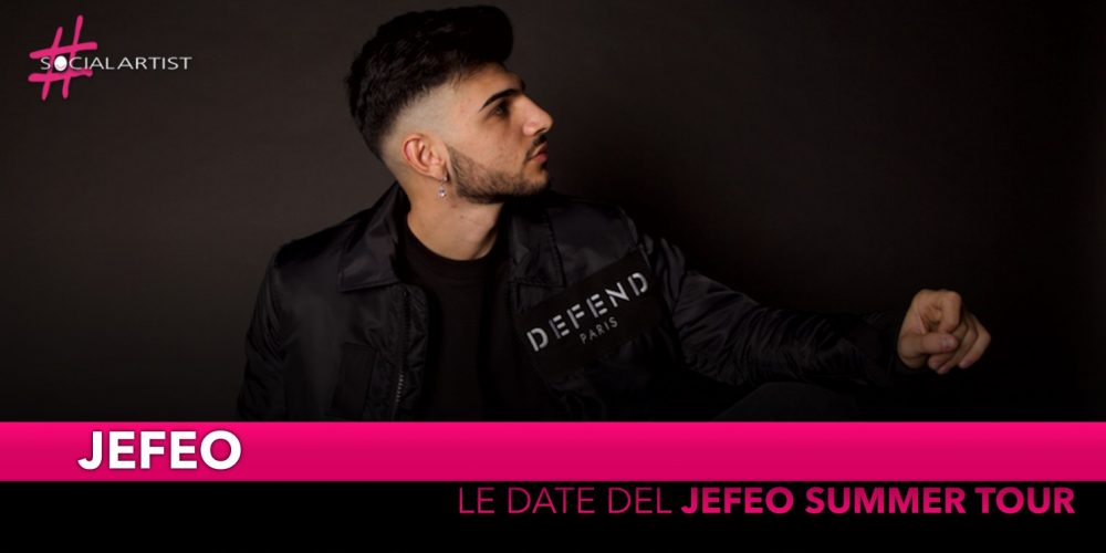 Jefeo, dal 21 giugno è partito il “Teenager Tour” (Date)