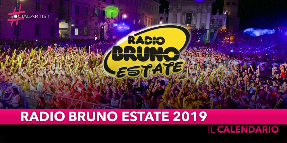 Radio Bruno Estate 2019, il cast e le info della nuova edizione