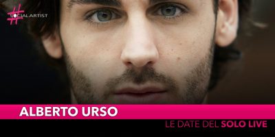 Alberto Urso, annunciate le date autunnali del “Solo Live”