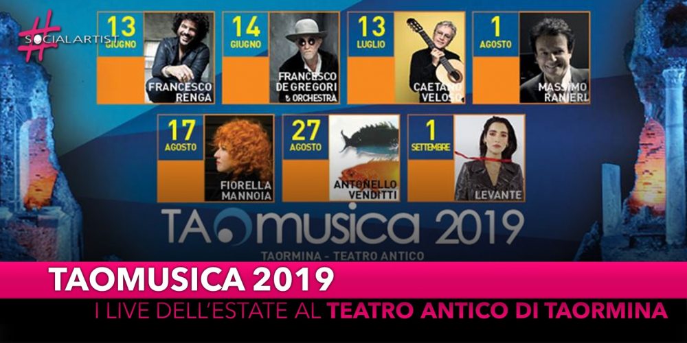 TAOmusica, i concerti dell’estate siciliana al Teatro Antico di Taormina