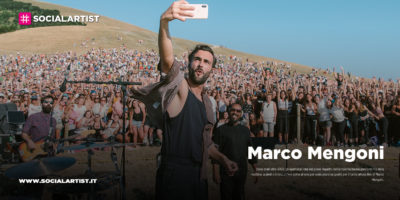 Marco Mengoni, affluenza record per il live a Monte Cucco