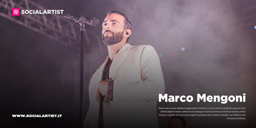 Marco Mengoni, il debutto a Parma del “Fuori Atlantico Tour_Attraversa la bellezza” (Scaletta)