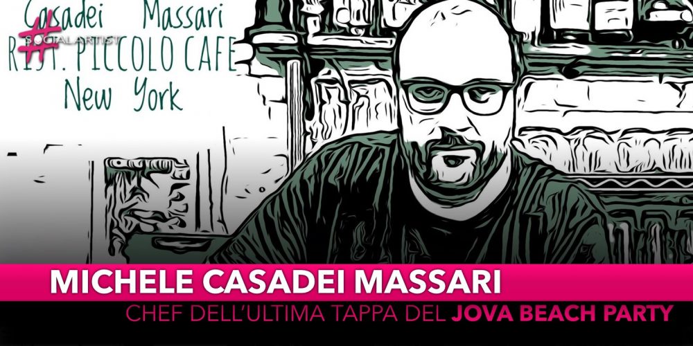 Michele Casadei Massari, chef dell’ultima tappa già sold out del Jova Beach Party