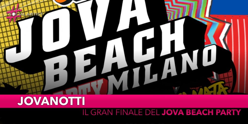 Jovanotti, il gran finale del Jova Beach Party all’Aeroporto di Linate