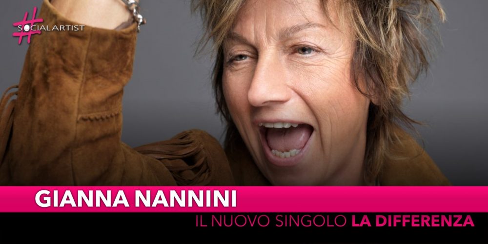 Gianna Nannini, da venerdì 11 ottobre il nuovo singolo “La differenza”