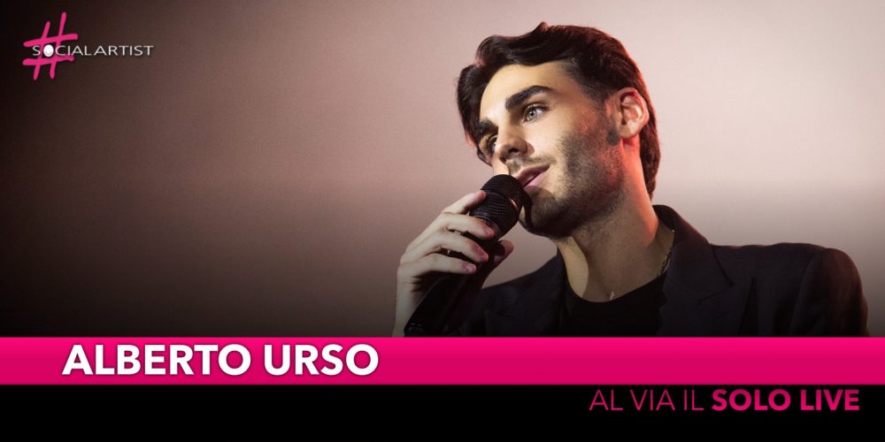 Alberto Urso, ha debuttato ieri sera a Roma il “Solo Live”