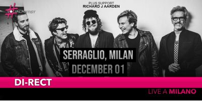 DI-RECT, tornano live in Italia il 1 dicembre a Serraglio