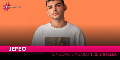 Jefeo, tra i finalisti di Sanremo Giovani 2019 con il brano “1, 2, 3 Stella”