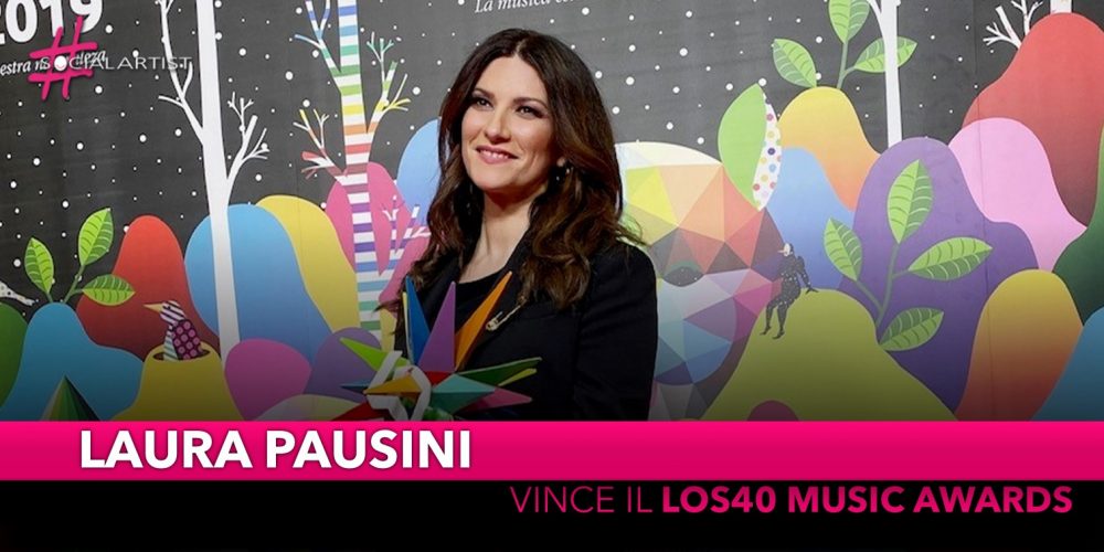 Laura Pausini, vince il premio alla carriera ai “Los40 Music Awards”