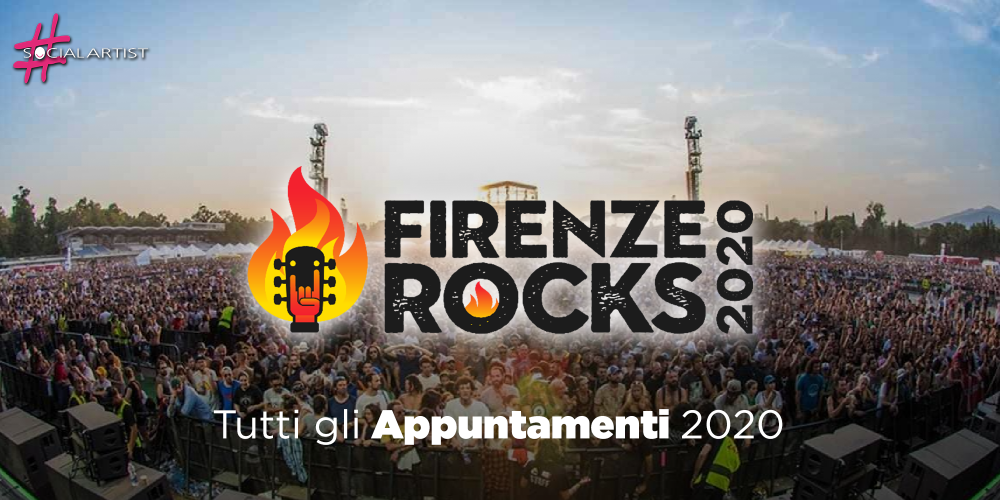 Firenze Rocks 2020, tutto il calendario della quarta edizione
