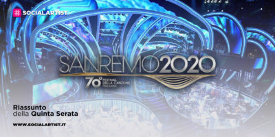 Sanremo 2020, il riassunto della quinta serata