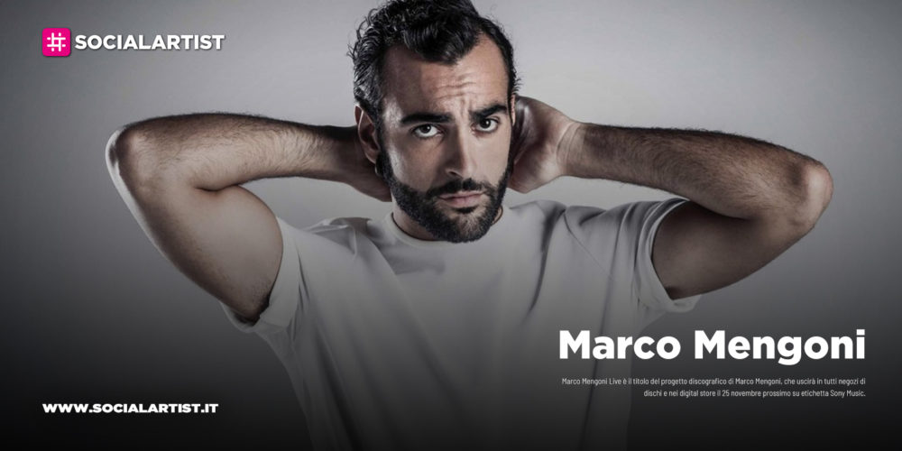 Marco Mengoni, dal 25 novembre il nuovo album live “Marco Mengoni Live”