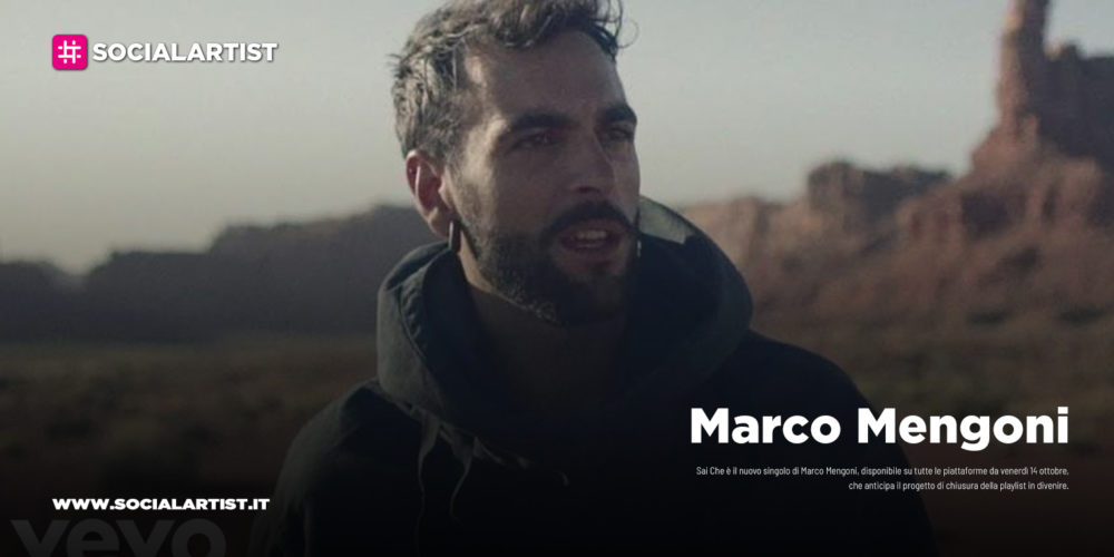 Marco Mengoni, dal 14 ottobre il nuovo singolo “Sai Che”