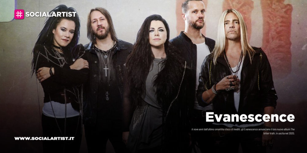 Evanescence, dal 24 aprile il nuovo singolo “Wasted on you”