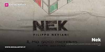 Nek, dal 29 maggio il nuovo album “Il mio gioco preferito – parte seconda”
