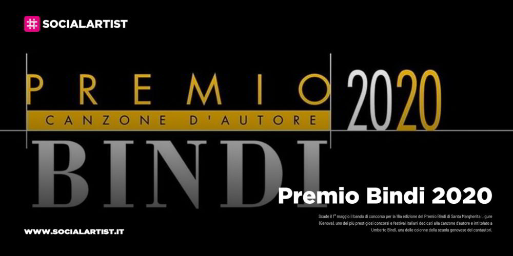 Premio Bindi 2020, le informazioni sulla 16esima edizione