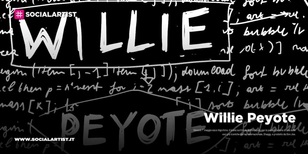 Willie Peyote, dal 1 maggio il nuovo singolo “Algoritmo”