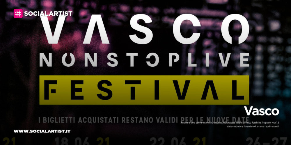 Vasco, annunciate le date del “Vasco Non Stop Live Festival 2021”