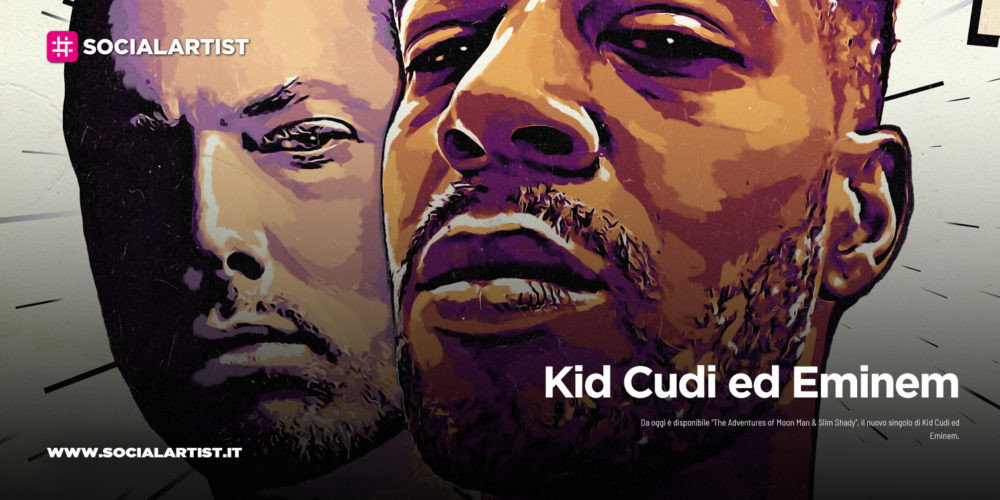 Kid Cudi ed Eminem, dal 10 luglio il nuovo singolo “The Adventures of Moon Man & Slim Shady”