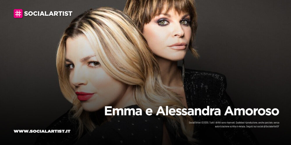 Emma e Alessandra Amoroso, dal 15 gennaio il nuovo singolo “Pezzo di cuore”